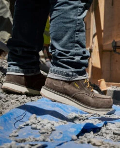 Keen Men's Cincinnati 6" Waterproof Boot (Carbon-Fiber Toe) | Dark Chocolate/Sandshell -Fashion Boots Store SDD 505 PDP Cincinnati 1026885 Left Image