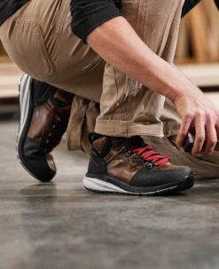 Keen Men's Red Hook Waterproof Boot (Soft Toe) | Tobacco/Black -Fashion Boots Store SDD 604 RedHook 1025618 Left Image