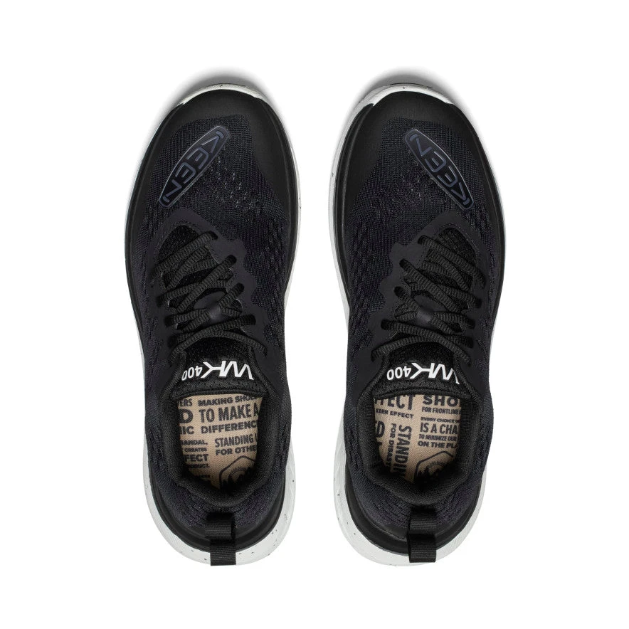 Keen Men's WK400 Walking Shoe | Black/White 6 Keen Men's WK400 Walking Shoe | Black/White - Image 4