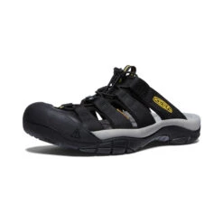 Men's Newport Slide | Black/KEEN Yellow -Fashion Boots Store b7b112503773f386c374ea659cd24810247596fa