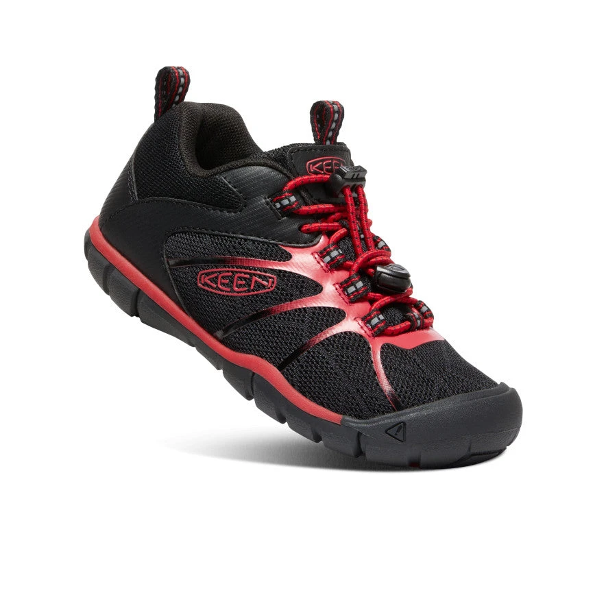 Keen Little Kids' Chandler 2 CNX Sneaker | Black/Red Carpet 5 Keen Little Kids' Chandler 2 CNX Sneaker | Black/Red Carpet - Image 3