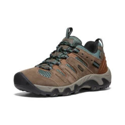 Keen Women's Headout Waterproof Hiking Shoe | Shitake/Dark Forest -Fashion Boots Store bf582fb46039157c3777cfa86b67eaf4c4de0dce