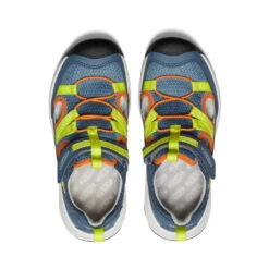 Keen Big Kids' Motozoa Sandal | Vintage Indigo/Scarlet Ibis -Fashion Boots Store c064cf78bccac3e3b35396d38fbc087034c225ab