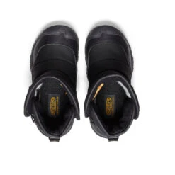 Keen Little Kids' Puffrider Waterproof Winter Boot | Black/Steel Grey -Fashion Boots Store c17d64e4555a11bb4fe76f239058e355b640c41e