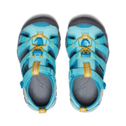 Keen Little Kids' Seacamp II CNX | Ipanema/Fjord Blue -Fashion Boots Store c4652735a2d5096e56fb5ef5073830bf37f0653b