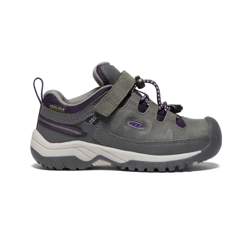 Keen Little Kids' Targhee Waterproof Shoe | Magnet/Tillandsia Purple 3 Keen Little Kids' Targhee Waterproof Shoe | Magnet/Tillandsia Purple