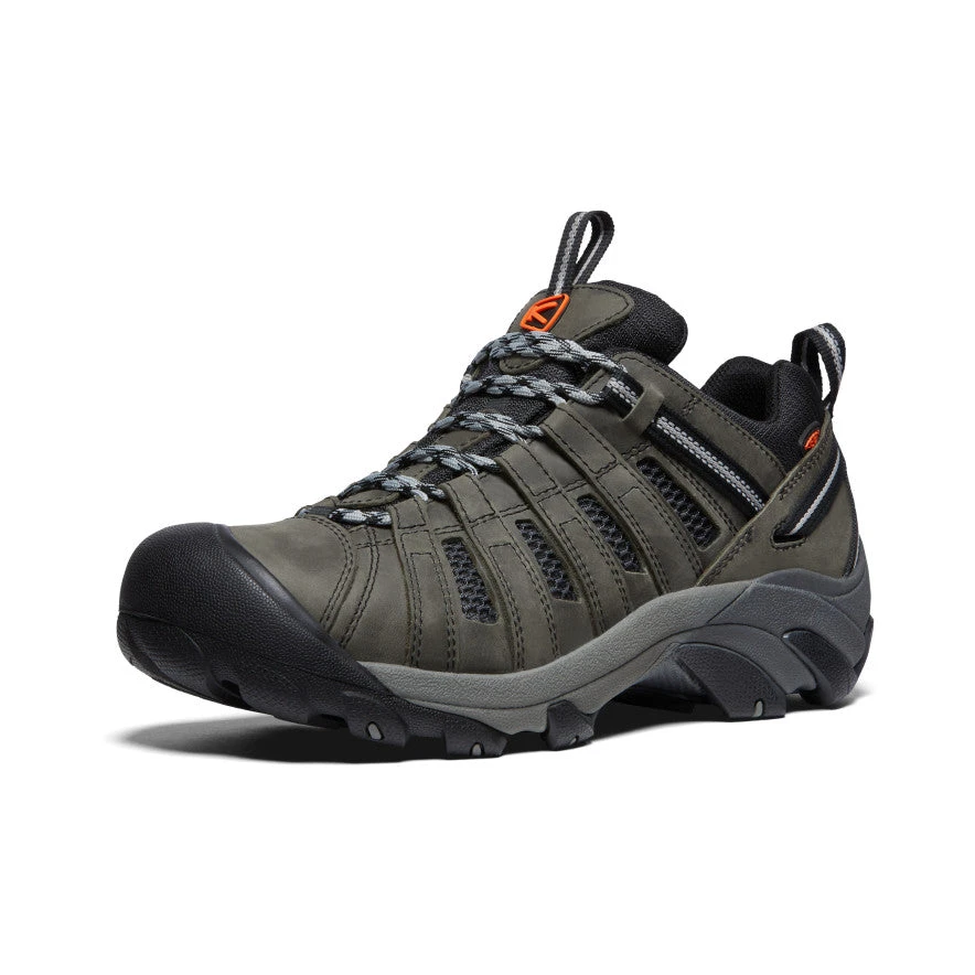 Keen Men's Voyageur | Steel Grey/Scarlet Ibis 5 Keen Men's Voyageur | Steel Grey/Scarlet Ibis - Image 3