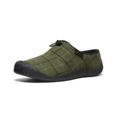 Keen Men's Howser III Slide | Dark Olive Plaid -Fashion Boots Store c93bdda02434a06859a25cf94c7175994a02ea9c