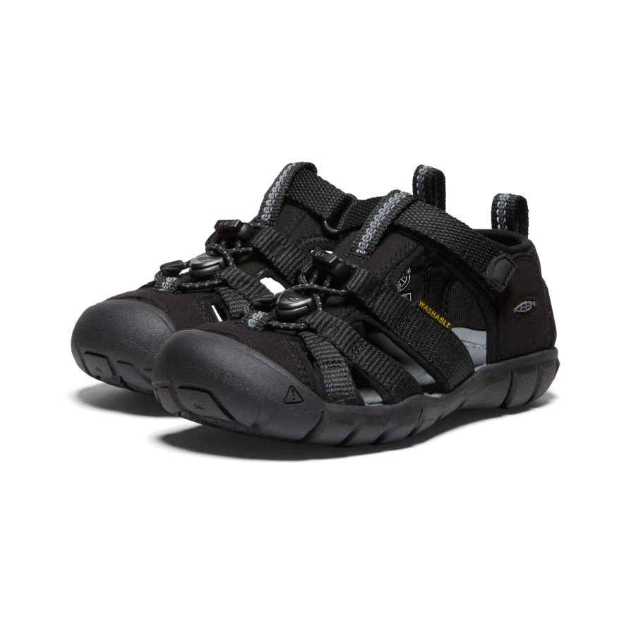 Keen Little Kids' Seacamp II CNX | Black/Grey 4 Keen Little Kids' Seacamp II CNX | Black/Grey - Image 2