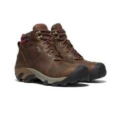 Keen Men's Targhee II Winter Waterproof Boot | Dark Earth/Red Plaid -Fashion Boots Store d1e2998fb6346c9f4404c483f86e0e8d2f791528
