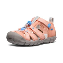 Keen Little Kids' Seacamp II CNX | Papaya Punch/Marina -Fashion Boots Store d4e7afdf21a424ff76d6544cbe3090ad01f17ff0