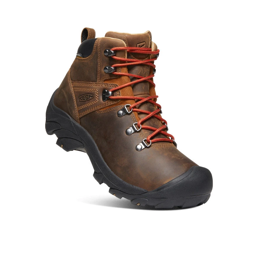 Keen Men's Pyrenees Waterproof Hiking Boot | Syrup 6 Keen Men's Pyrenees Waterproof Hiking Boot | Syrup - Image 4