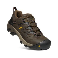 Keen Men's Lansing Low (Steel Toe) | Cascade Brown/Fired Brick -Fashion Boots Store d7106b3de3e2c2d613484e4b51d49bfdcd3e1b72