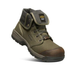 Keen Men's Roswell Mid (Carbon-Fiber Toe) | Military Olive/Black Olive -Fashion Boots Store dda2d1106f304c681a14329a7ef279c96505cf21