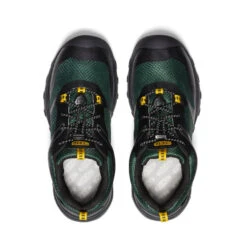 Keen Big Kids' Wanduro Waterproof Shoe | Black/Greener Pastures -Fashion Boots Store ded641ba202e03efbc06d09dd6c6d54b4fa97180