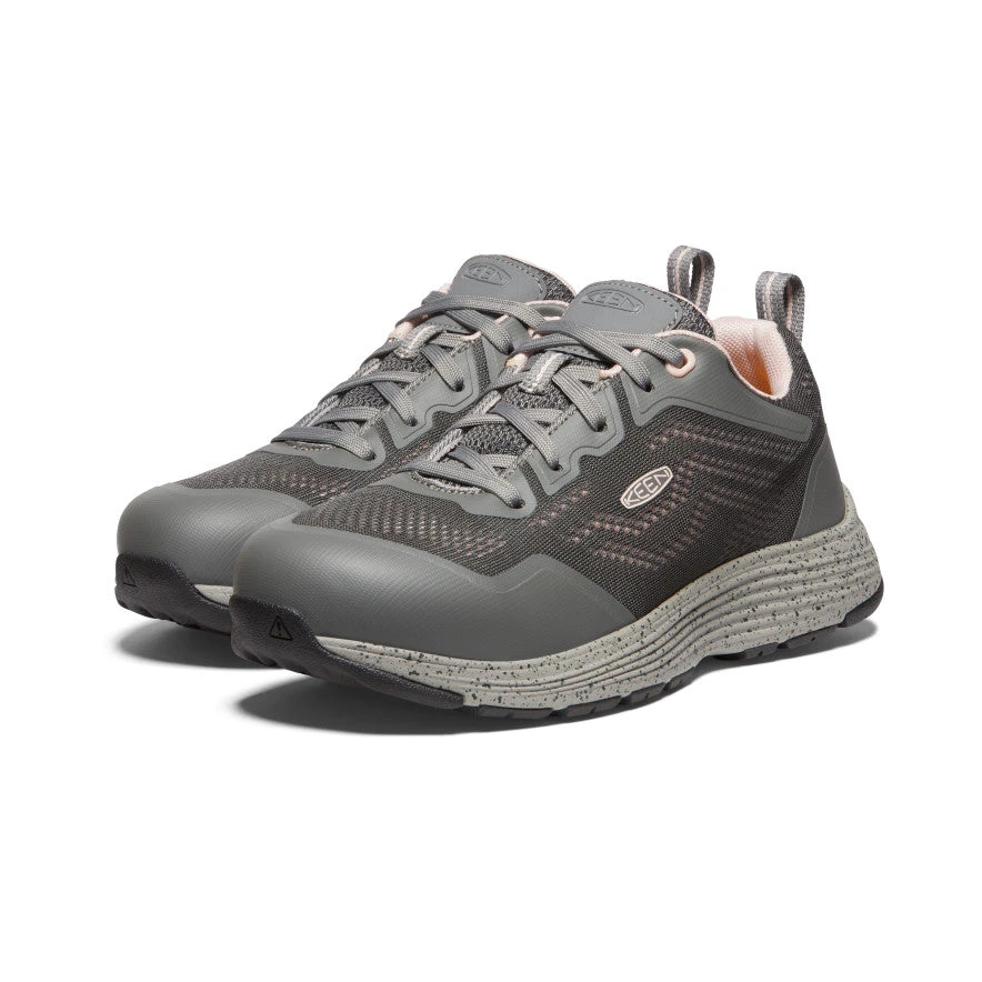 Keen Women's Sparta 2 (Aluminum Toe) | Steel Grey/Peach Whip 4 Keen Women's Sparta 2 (Aluminum Toe) | Steel Grey/Peach Whip - Image 2