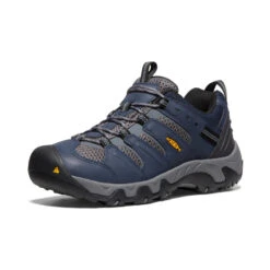 Keen Men's Koven Shoe | Blue Nights/Steel Grey -Fashion Boots Store f30bb4fab64faf098333f257718852921eafd9c2