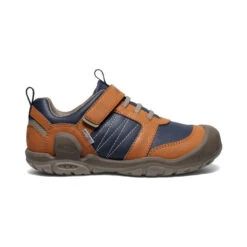 Big Kids' Knotch Peak Sneaker | KEEN Maple/Sky Captain