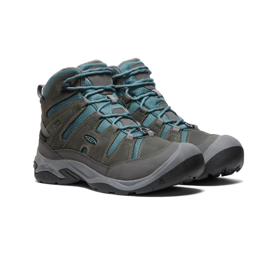 Keen Women's Circadia Polar Waterproof Boot | Steel Grey/North Atlantic 4 Keen Women's Circadia Polar Waterproof Boot | Steel Grey/North Atlantic - Image 2
