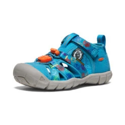 Keen Little Kids' Seacamp II CNX X Smokey Bear | Smokey Bear/Fjord Blue -Fashion Boots Store fc79a296cb0f2c679702712ecf2835e32f9c05c5