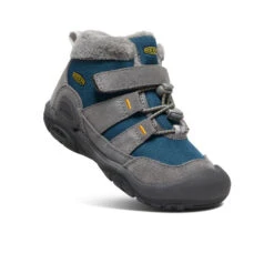 Keen Little Kids' Knotch Chukka | Steel Grey/Blue Wing Teal -Fashion Boots Store feda63bb77733373ef13c9fe4b4e003baaca7c9e